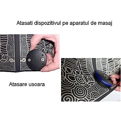 Dispozitiv de Masaj Electric pentru Picioare cu Stimulație EMS – Special Conceput pentru Persoane În Vârstă